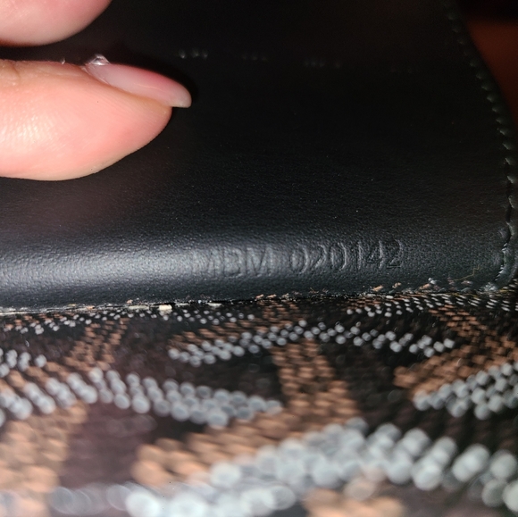 SOLD!! - Goyard Saigon MM Black Coated Canvas Satchel - Picture 9 of 9